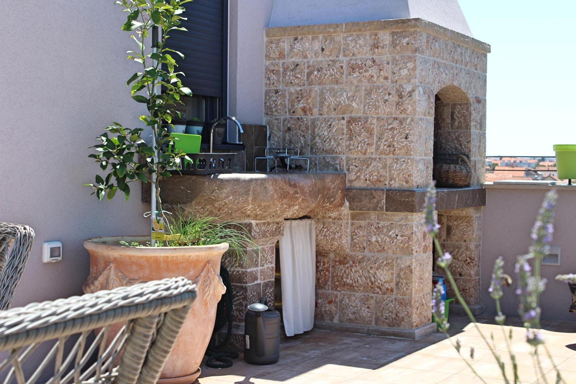 זאדאר Apartment Garden Terrace מראה חיצוני תמונה